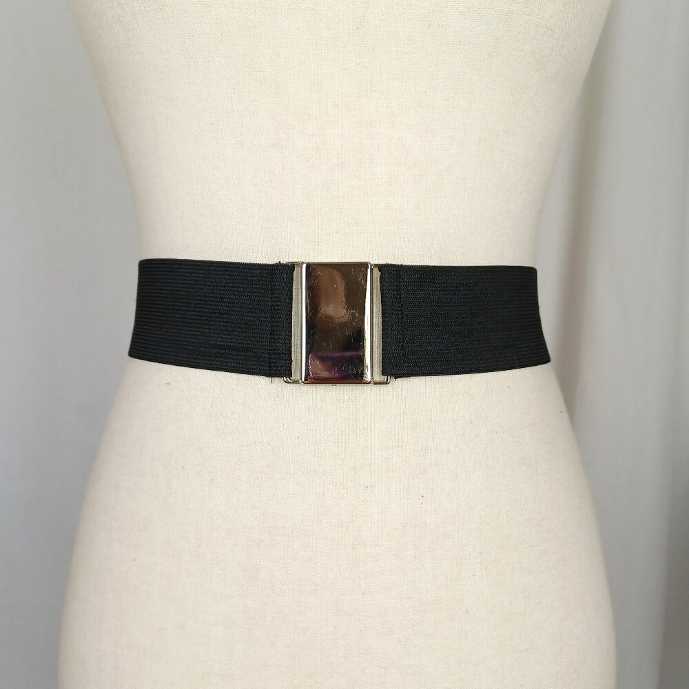 S O L D * Vintage Stretchy Cinch Belt, 26 – 34”+ - Picture 1 of 5